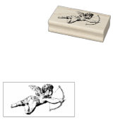 Cupido met boog nr.1 rubberstempel (Gestempeld)