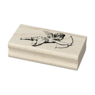 Cupido met boog nr.1 	rubberstempel