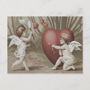 Cupido Net Hart Pijl Briefkaart