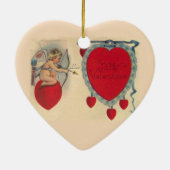 Cupido Valentijnsbericht Ornament (Achterkant)