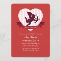 Cupidon a encore frappé Invitation