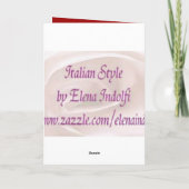 Cupidon - Carte Saint-Valentin (Dos)