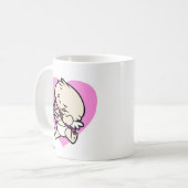 Cupidon de bébé visant pour des tasses d'amour (Devant gauche)