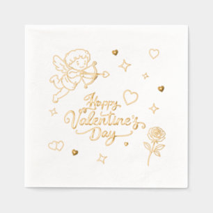 Cupidon de la Saint-Valentin et conception de grib