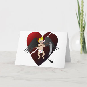 Cupidon foncé - carte