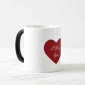 Cupidons Coeurs Magique Amour Mug - I Love You Rév (Devant gauche)