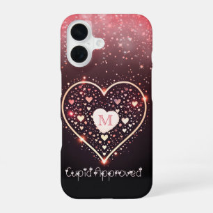 Cupido's Confetti hart iPhone 16 Hoesje
