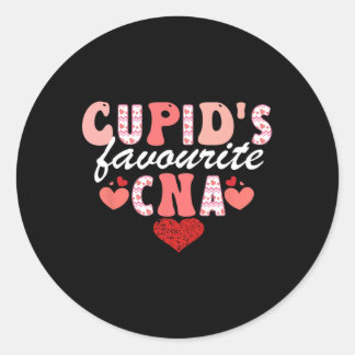 Cupido's favoriete CNA-Valentijn Gecertificeerd Ve Ronde Sticker