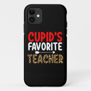 Cupido's favoriete leraar school Valentijnsdag iPhone 11 Hoesje