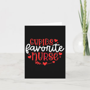 Cupido's favoriete Nurse Valentijnsdag Valentijn E Kaart