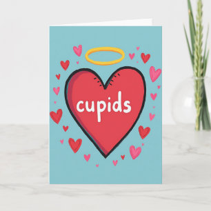 Cupido's Hart Romantische Liefdeskaart Kaart
