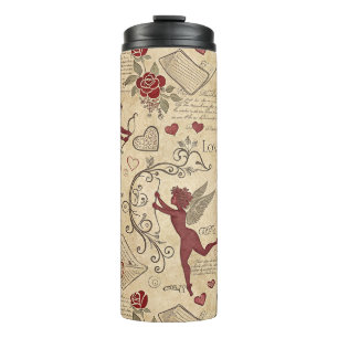 Cupido's Romantische Patroon (5) Thermosbeker