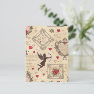  Cupido's Romantische Patroon (8) Briefkaart