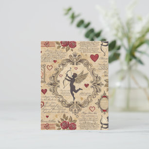 Cupido's Romantische Patroon (9) Briefkaart