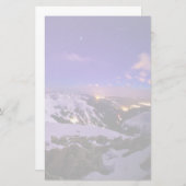 Cupid's Celestial Uitzicht Briefpapier (Voorkant / Achterkant)