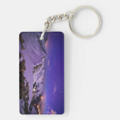 Cupid's Celestial Uitzicht Sleutelhanger (achterkant)