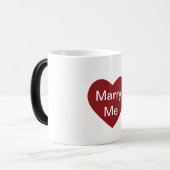 Cupids Coeurs Magique Amour Mug - Me Marier Propos (Devant gauche)
