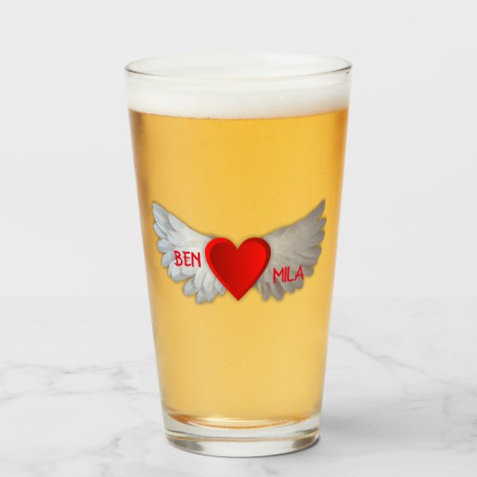 Cupid's Day Glass Glas (Voorkant gevuld)