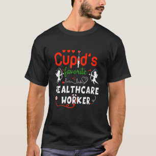 Cupid's favoriete Valentijnsdag voor gezondheidswe T-shirt