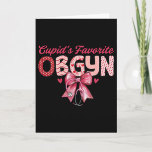 Cupid's Favoriete Verloskundige Coquette Stethosco Kaart