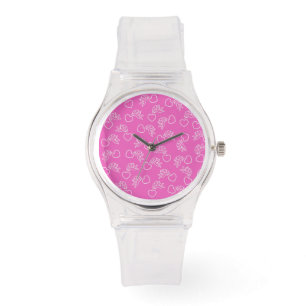Cupids & Hearts montres couleur personnalisées
