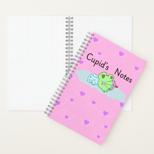 Cupid's notes notebook  notitieboek (Binnen)