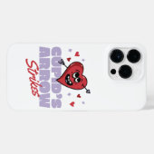 CUPID'S PIJL SLAAT TOE iPhone HOESJE (Achterkant horizontaal)