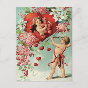 Cupid's Target Valentijn Briefkaart