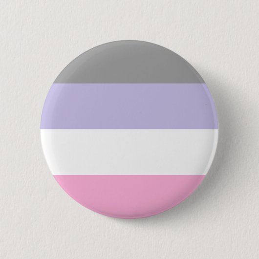 Cupioromantic Pride Flag Ronde Button 5,7 Cm (Voorkant)