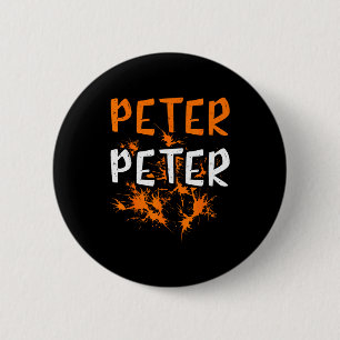 Cuple-kostuum Peter Pumpkin Eater Spetterende Hall Ronde Button 5,7 Cm