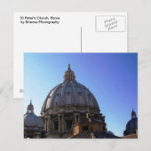 Cupola van de St. Peters-kerk - Briefkaart (Voorkant / Achterkant)