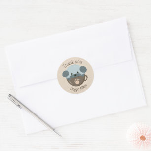 cupoodle ronde sticker