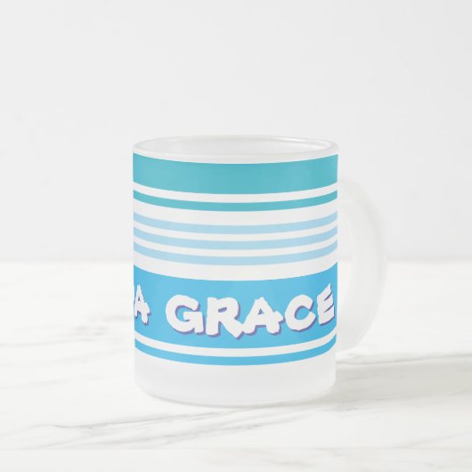 Cuppa Grace Froid Verre Mug (Devant droit)