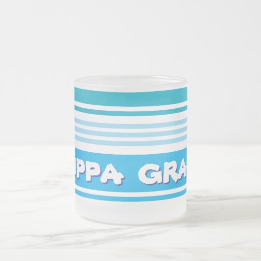 Cuppa Grace Frosted Glass Mok (Center)