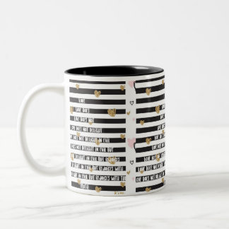 Cuppainspiratie Love doet Tweekleurige Koffiemok