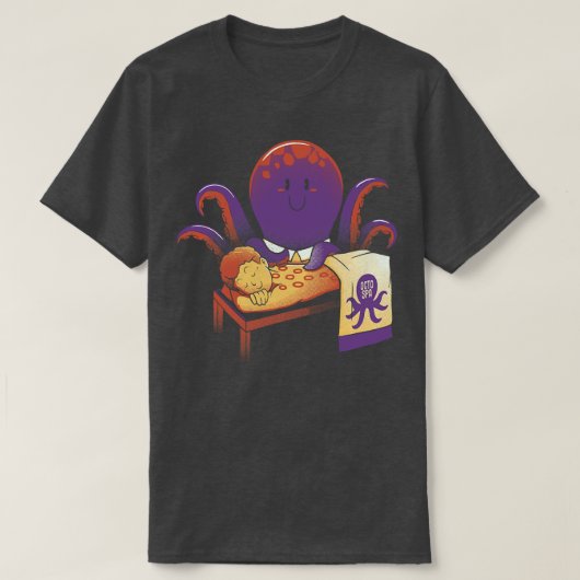 Cupping Therapy Octopus Massage T-shirt (Design voorkant)