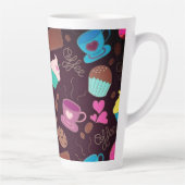 Cups en cupcakes, koffie latte mok (Rechts)