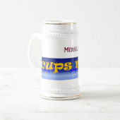 Cups Mart Logo Bierpul (Voorkant links)
