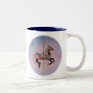 CUPS - Petaluma Carrousel Paard 1 Tweekleurige Koffiemok