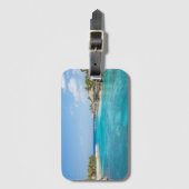 Curacao Beach Design Bagagelabel (Voorkant (verticaal))