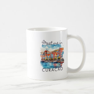 Curaçao Caribische Eilanden Reizen Trip Ontmoet Me Koffiemok