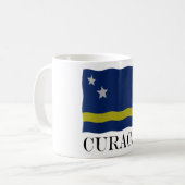 Curacao flag koffiemok (Voorkant links)