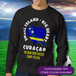 CURAÇAO Groot Hart Fun Maatwerk 2026 Voetbal Trui