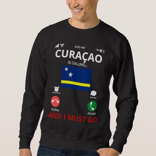 Curacao Is Calling Trui (Voorkant)