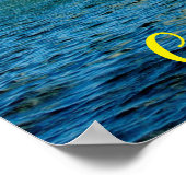 Curaçao Island in het Poster van de zon (Hoek)