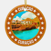 Curaçao Keramisch Ornament (Voorkant)