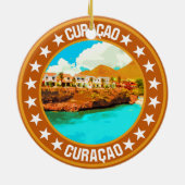 Curaçao Keramisch Ornament (Achterkant)