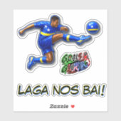 Curaçao Let's Go Sticker (Vel)