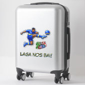 Curaçao Let's Go Sticker (Koffer)