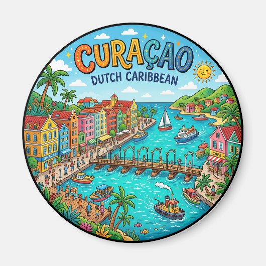 Curaçao Magneet (Voorkant)